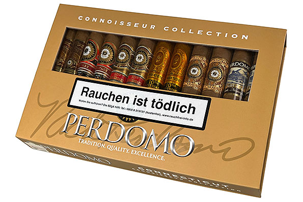 Perdomo Connoisseur Collection Sun Grown Sampler geschlossen