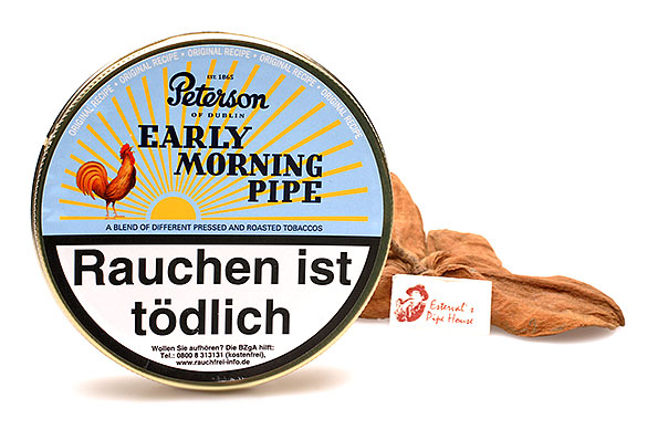 Peterson Early Morning Pipe Pfeifentabak 50g Dose  Peterson Early Morning Pipe Pfeifentabak 50g Dose