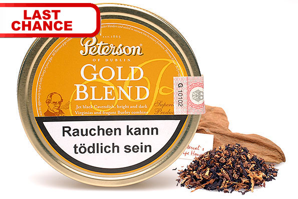 Peterson Gold Blend Pipe tobacco 50g Tin