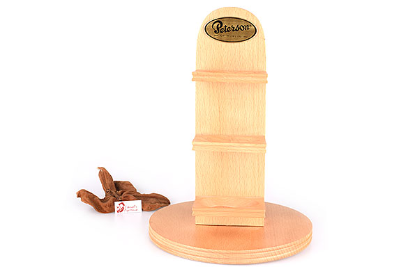 Peterson Pfeifenständer aus Holz für 6 Pfeifen drehbar Estate  Peterson Pfeifenständer aus Holz für 6 Pfeifen drehbar Estate