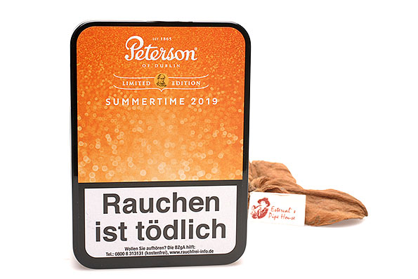 Peterson Summertime 2019 Pfeifentabak 100g Dose