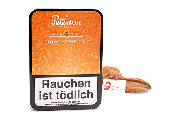 Peterson Summertime 2019 Pipe tobacco 100g Tin