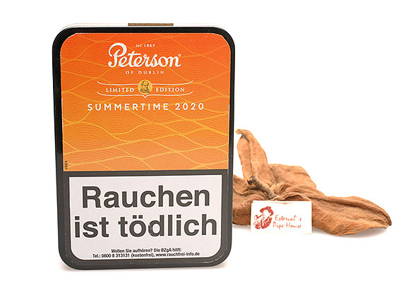 Peterson Summertime 2020 Pfeifentabak 100g Dose