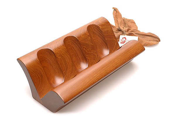 Pipe Holder Walnut tree design for 3 Pipes