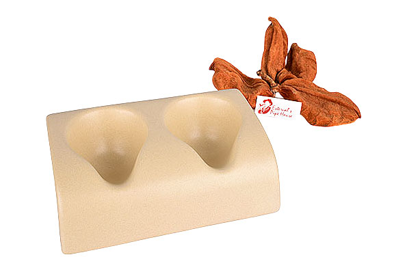 Ceramic Pipe stand for 2 Pipes Ceramic Pipe stand for 2 Pipes