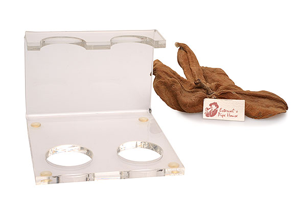 Pipe Rack acrylic for 2 Pipes  Pipe Rack acrylic for 2 Pipes