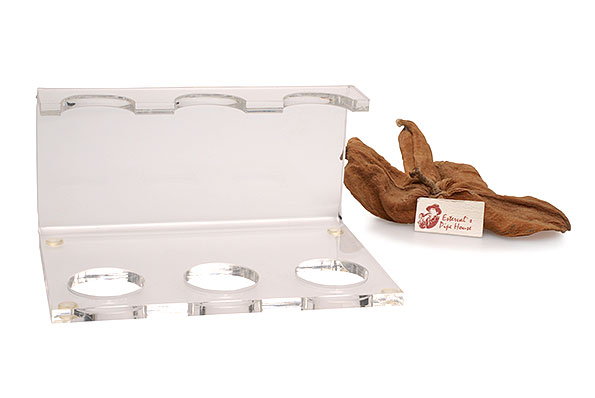 Pipe Rack acrylic for 3 Pipes  Pipe Rack acrylic for 3 Pipes
