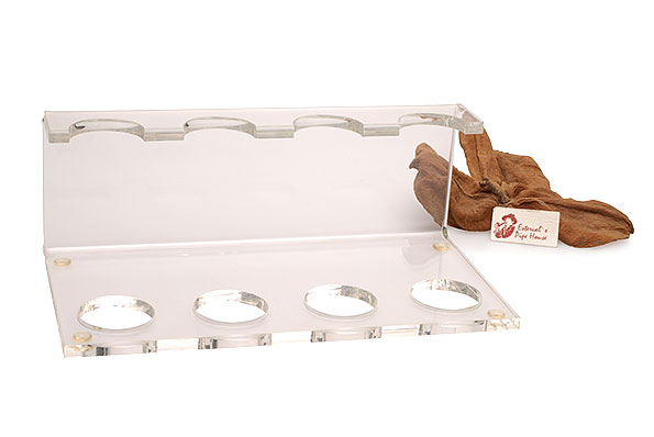 Pipe Rack acrylic for 4 Pipes  Pipe Rack acrylic for 4 Pipes