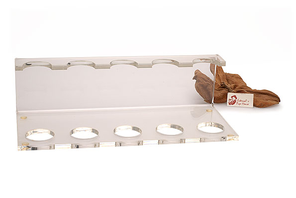 Pipe Rack acrylic for 5 Pipes  Pipe Rack acrylic for 5 Pipes