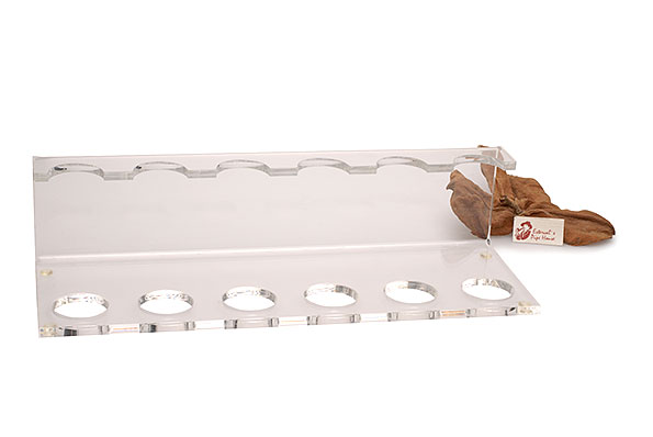 Pfeifenständer aus Acryl für 6 Pfeifen Pfeifenständer aus Acryl für 6 Pfeifen