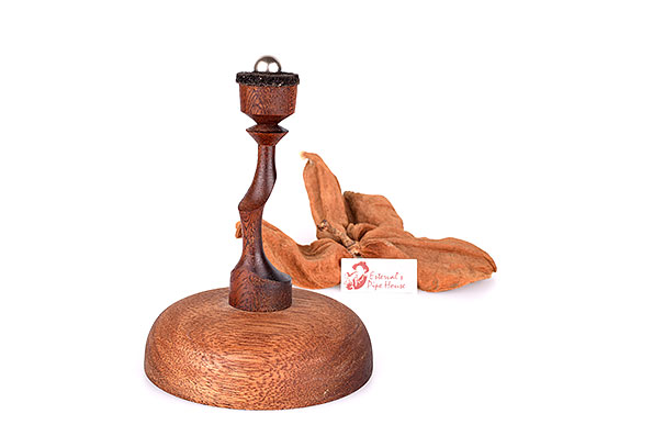 Wooden Pipe Stand for 1 Pipe with Magnet Estate  Wooden Pipe Stand for 1 Pipe with Magnet Estate