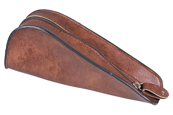 Pfeifentasche Lederoptik Dunkelbraun f�r 1 Pfeife