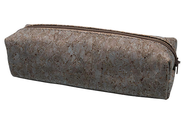 Pfeifentasche Kork Grau/Petrol f�r 1 Pfeife