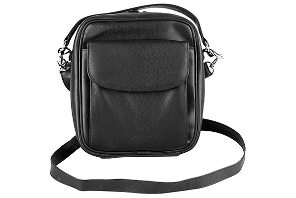 Pfeifentasche Leder Schwarz f�r 8 Pfeifen