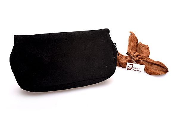 Martin Wess Kombitasche Veloursleder Schwarz R�ckseite Ansicht