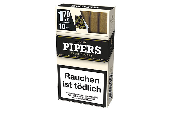 Pipers Club Cigars Classic (Senoritas) 10 Cigars Pipers Club Cigars Classic (Senoritas) 10 Cigars