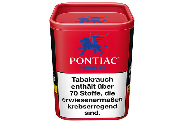 Pontiac American Blend Cigarette Tobacco 120g Tin Pontiac American Blend Cigarette Tobacco 120g Tin