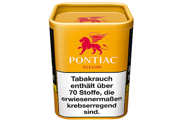 Pontiac Gold Blend Zigarettentabak 120g Dose Pontiac Gold Blend Zigarettentabak 120g Dose
