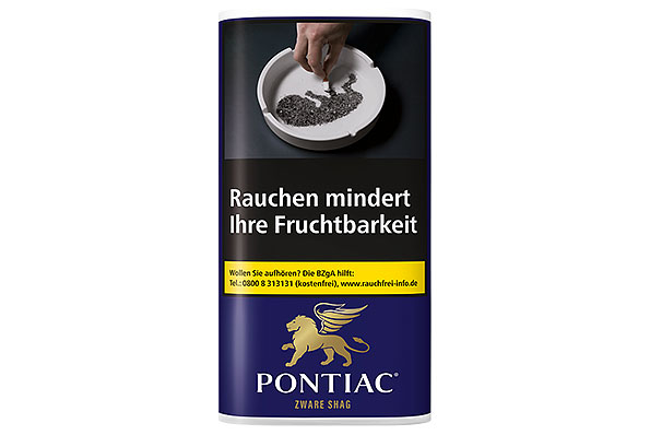Pontiac Zware Shag Cigarette Tobacco 30g Pouch Pontiac Zware Shag Cigarette Tobacco 30g Pouch