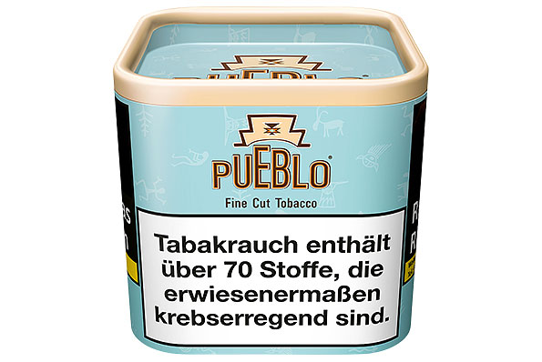 Pueblo Blue Cigarette Tobacco 100g Tin Pueblo Blue Cigarette Tobacco 100g Tin