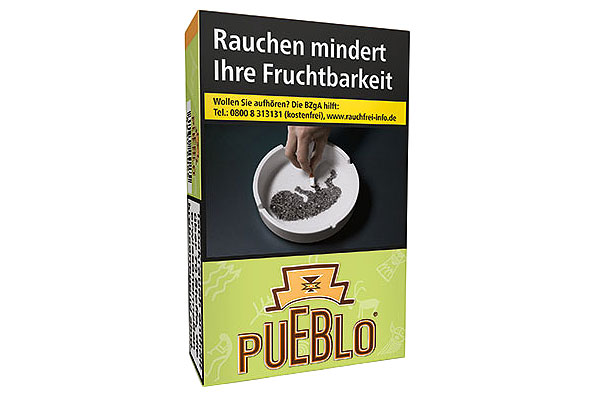 Pueblo Green Zigaretten R�ckseite