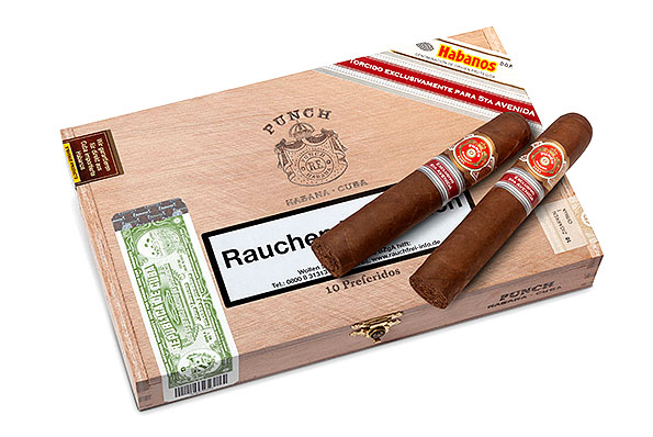 Punch Preferidos Edición Regional 2018 (Montesco) 10 Cigars