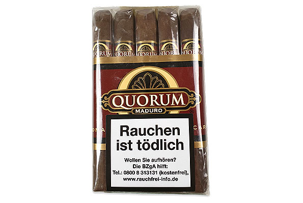 Quorum Maduro Robusto (Robusto) 10 Zigarren