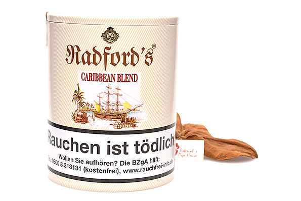 Radford´s Caribbean Blend Pipe tobacco 200g Tin Radford´s Caribbean Blend Pipe tobacco 200g Tin