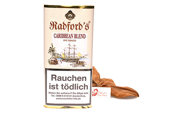 Radfords Caribbean Blend Pipe tobacco 50g Pouch