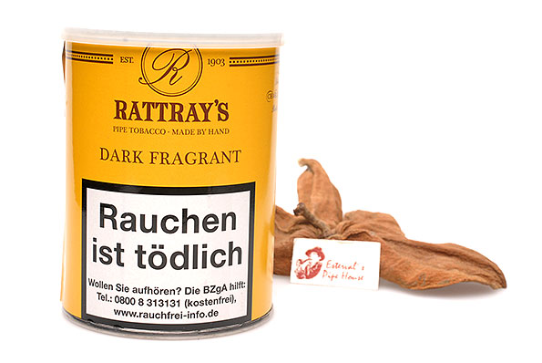 Rattrays Dark Fragrant Pfeifentabak 100g Dose Rattrays Dark Fragrant Pfeifentabak 100g Dose