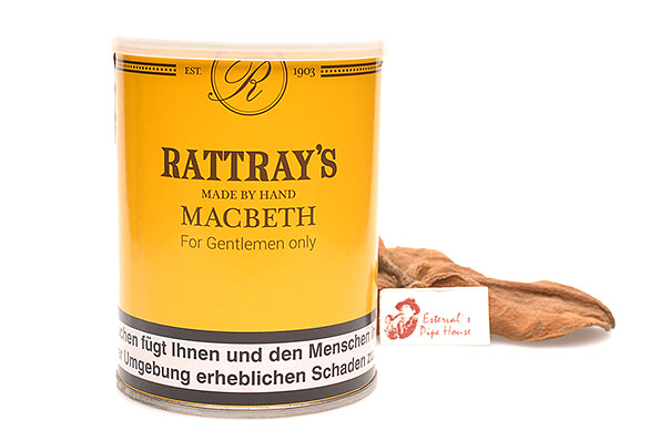 Rattrays Macbeth Pipe tobacco 100g Tin  Rattrays Macbeth Pipe tobacco 100g Tin