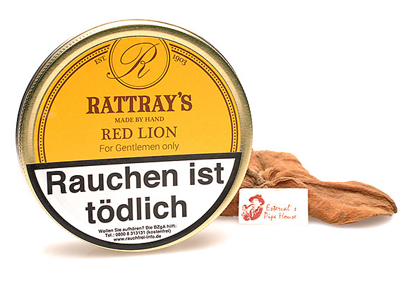 Rattrays Red Lion Pfeifentabak 50g Dose Rattrays Red Lion Pfeifentabak 50g Dose
