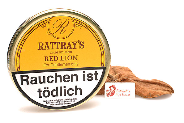Rattrays Red Lion Pipe tobacco 50g Tin