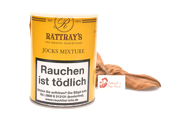 Rattrays Jocks Mixture Pipe tobacco 100g Tin Rattrays Jocks Mixture Pipe tobacco 100g Tin