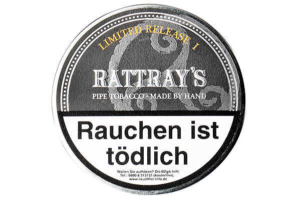 Rattrays Limited Release 1 Small Batch Pfeifentabak 50g Dose  Rattrays Limited Release 1 Small Batch Pfeifentabak 50g Dose