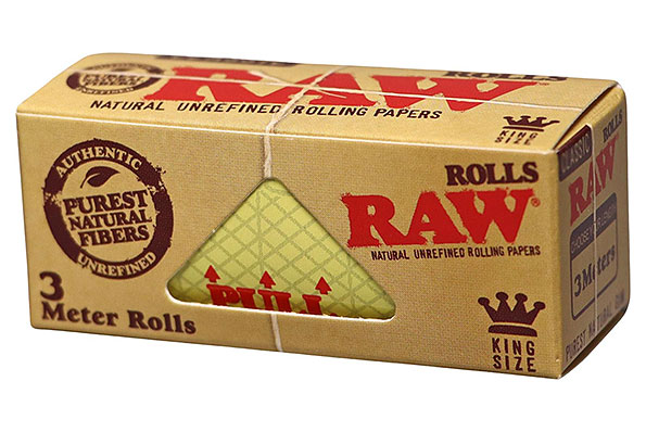 RAW Zigarettenpapier Classic Kingsize Rolls 3m x 37mm