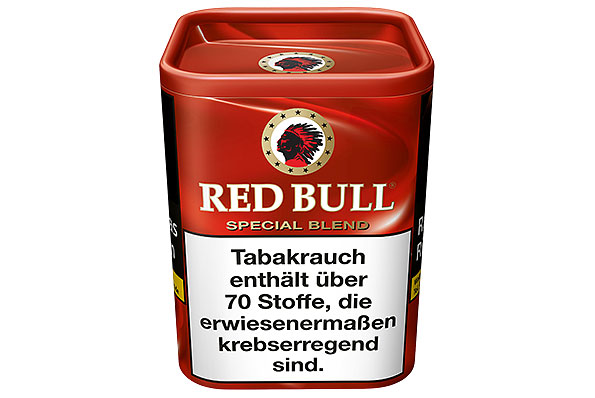 Red Bull Special Blend Cigarette Tobacco 120g Tin Red Bull Special Blend Cigarette Tobacco 120g Tin