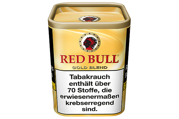 Red Bull Gold Blend Cigarette Tobacco 120g Tin Red Bull Gold Blend Cigarette Tobacco 120g Tin
