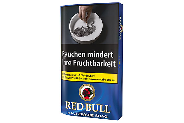 Red Bull Halfzware Shag Cigarette Tobacco 40g Pouch Red Bull Halfzware Shag Cigarette Tobacco 40g Pouch