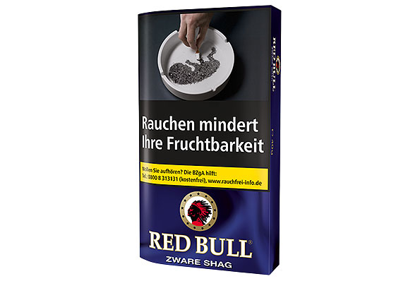 Red Bull Zware Shag Zigarettentabak 40g Pouch