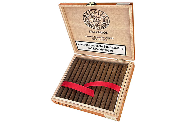 Regalia Fina Sao Carlos Slanke Panatela Brazil 25 Cigars Regalia Fina Sao Carlos Slanke Panatela Brazil 25 Cigars