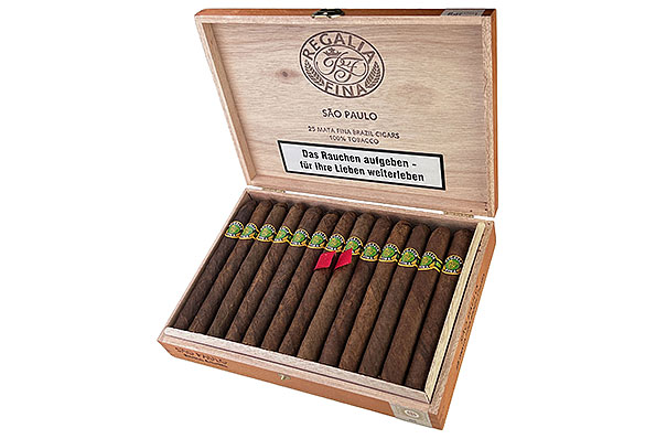 Regalia Fina Sao Paulo Panatela Brazil 25 Cigars Regalia Fina Sao Paulo Panatela Brazil 25 Cigars