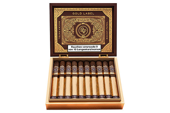 Rocky Patel Gold Label Sixty (Gordo / Double Toro) 20 Zigarren  Rocky Patel Gold Label Sixty (Gordo / Double Toro) 20 Zigarren