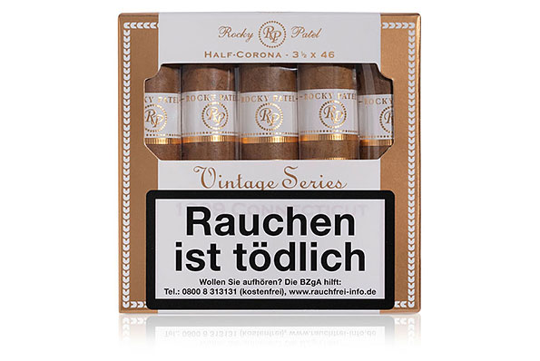 Rocky Patel Vintage Connecticut 1999 Half Corona 5 Zigarren