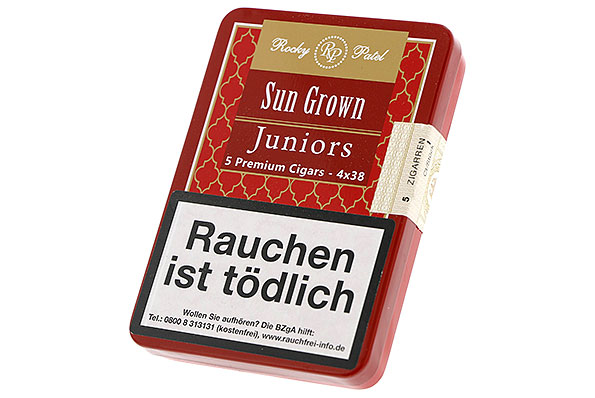 Rocky Patel Sun Grown Juniors (Perla) 5 Zigarren  Rocky Patel Sun Grown Juniors (Perla) 5 Zigarren