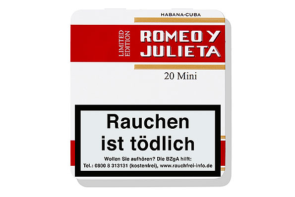 Romeo y Julieta Mini Edicion Limitada 2019 20 Cigarillos