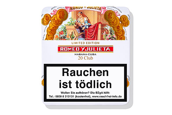Romeo y Julieta Club Edicion Limitada 2020 20 Zigarillos Romeo y Julieta Club Edicion Limitada 2020 20 Zigarillos