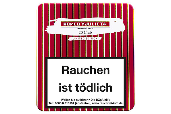 Romeo y Julieta Club Edicion Limitada 2024 20 Zigarillos