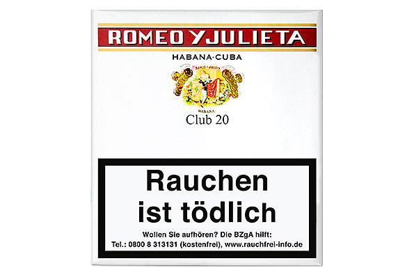 Romeo y Julieta Club 20 Cigarillos