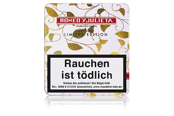 Romeo y Julieta Mini Edicion Limitada 2021 20 Zigarillos Romeo y Julieta Mini Edicion Limitada 2021 20 Zigarillos